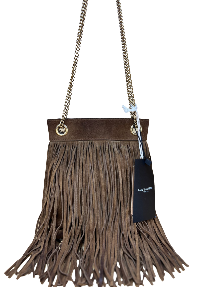 Saint laurent best sale grace fringe bag