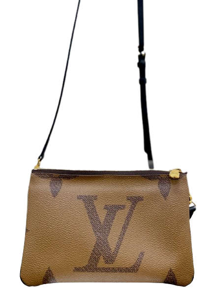 Louis Vuitton Double Zip Pochette Crossbody Bag